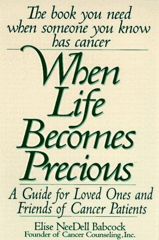 Tapa de When life becomes precious