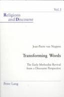 Tapa de Transforming words