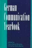 Tapa de The German communication yearbook