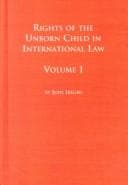 Tapa de Rights of the unborn child in international law