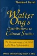 Tapa de Walter Ong's contributions to cultural studies