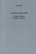 Tapa de Lily Braun, 1865-1916