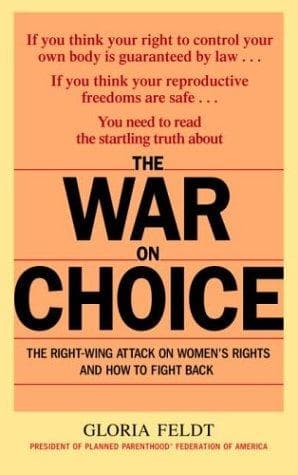 Tapa de The War on Choice