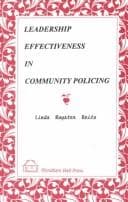 Tapa de Leadership effectiveness in community policing