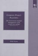 Tapa de Complex policy planning