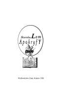 Tapa de Apokryfy