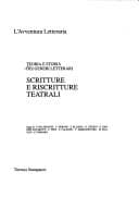Tapa de Teoria e storia dei generi letterari