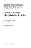 Tapa de Leonardo Sciascia ed il Settecento in Sicilia