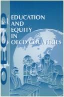 Tapa de Education and equity in OECD countries