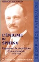 Tapa de L'énigme du Sphinx