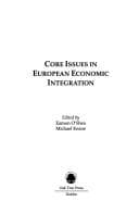 Tapa de Core issues in European economic integration