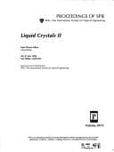 Tapa de Liquid crystals II