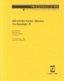 Tapa de Microelectronic Device Technology II
