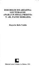 Tapa de Dos hilos de Ariadna