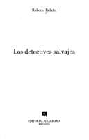 Tapa de Los detectives salvajes