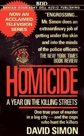 Tapa de Homicide