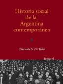 Tapa de Historia social de la Argentina contemporánea