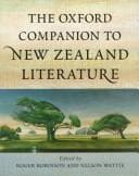 Tapa de The Oxford companion to New Zealand literature