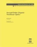 Tapa de Second-order organic nonlinear optics