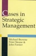 Tapa de Cases in strategic management