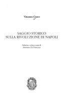 Tapa de Saggio storico sulla rivoluzione di Napoli