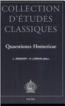 Tapa de Quaestiones homericae