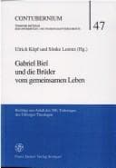 Tapa de Gabriel Biel und die Brüder vom gemeinsamen Leben