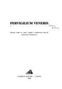 Tapa de Pervigilium Veneris