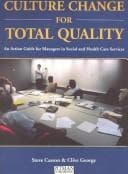 Tapa de Culture change for total quality