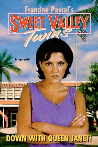 Tapa de Down with Queen Janet! (Sweet Valley Twins)