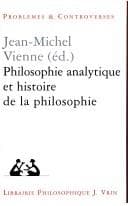 Tapa de Philosophie analytique et histoire de la philosophie