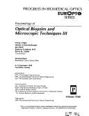 Tapa de Proceedings of optical biopsies and microscopic techniques III