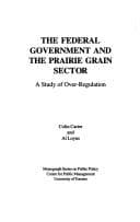 Tapa de The federal government and the prairie grain sector