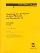 Tapa de Nondestructive evaluation of aging materials and composites III