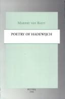 Tapa de Poetry of Hadewijch