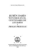 Tapa de Rubén Darío