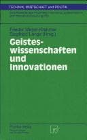 Tapa de Geisteswissenschaften und Innovationen