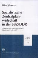 Tapa de Sozialistische Zentralplanwirtschaft in der SBZ/DDR