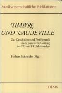 Tapa de Timbre und Vaudeville