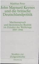 Tapa de John Maynard Keynes und die britische Deutschlandpolitik