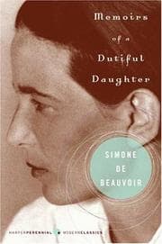 Tapa de Mémoires d'une jeune fille rangée