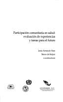 Tapa de Participación comunitaria en salud