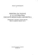 Tapa de Fidenzio da Padova e la letteratura crociato-missionaria minoritica