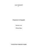 Tapa de L' imposture du biographe