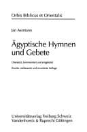 Tapa de Ägyptische Hymnen und Gebete (Orbis biblicus et orientalis) (German Edition)