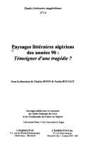 Tapa de Paysages littéraires algériens des années 90