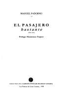 Tapa de El pasajero bastante, 1987-1997
