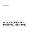 Tapa de Arte y arquitectura moderna, 1851-1933