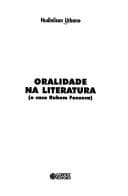 Tapa de Oralidade na literatura