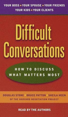 Tapa de Difficult Conversations